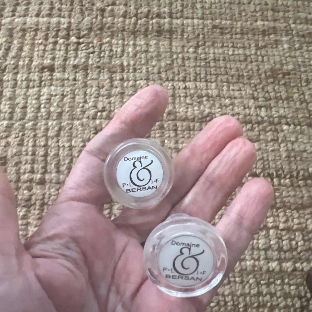 Glass French wine stoppers  new